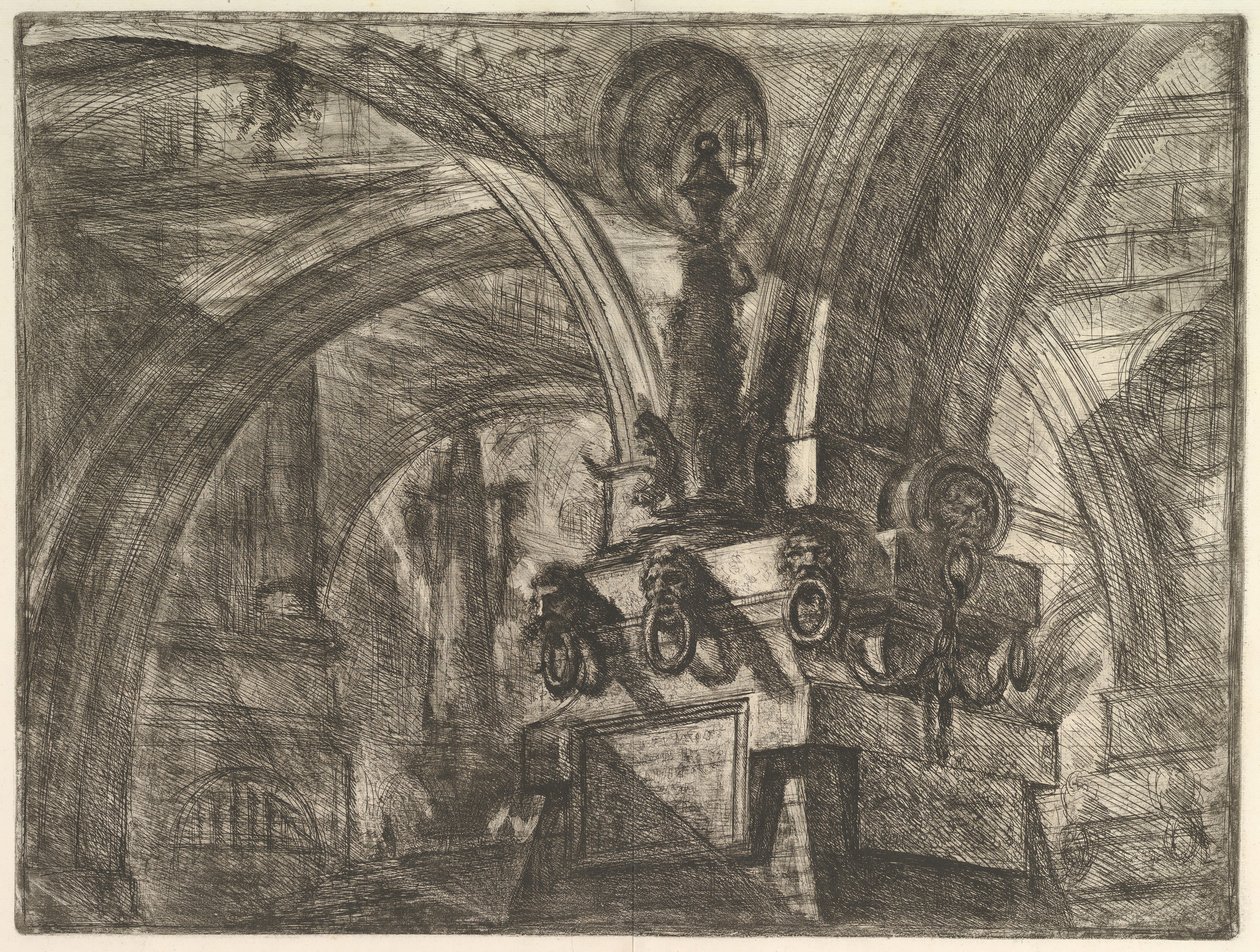 Le quai avec une lampe, des Prisons imaginaires - Giovanni Battista Piranesi