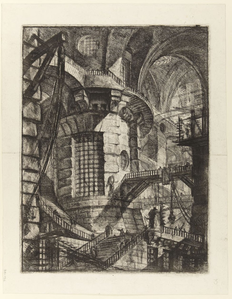 La tour ronde - Giovanni Battista Piranesi