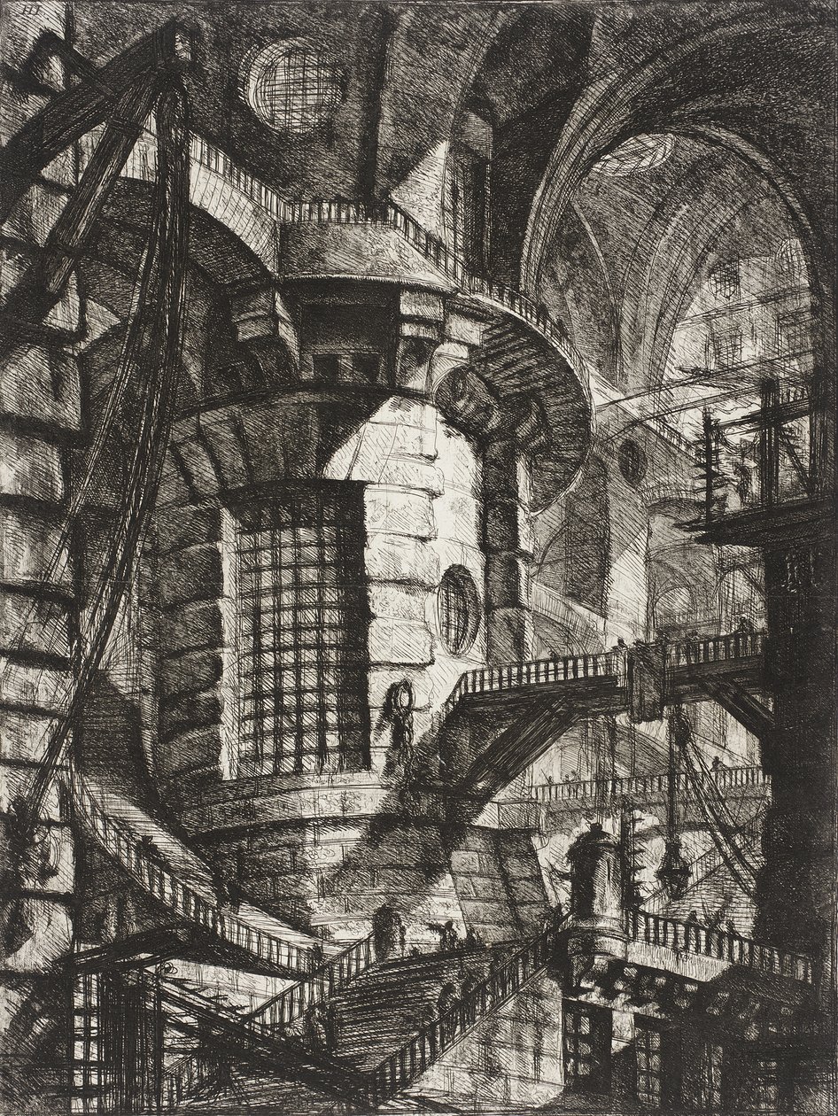 La tour ronde - Giovanni Battista Piranesi
