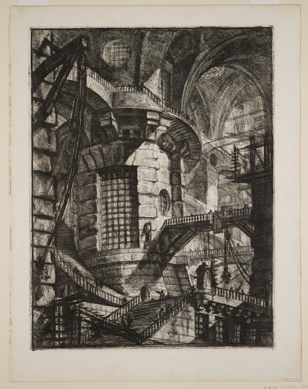 La tour ronde - Giovanni Battista Piranesi