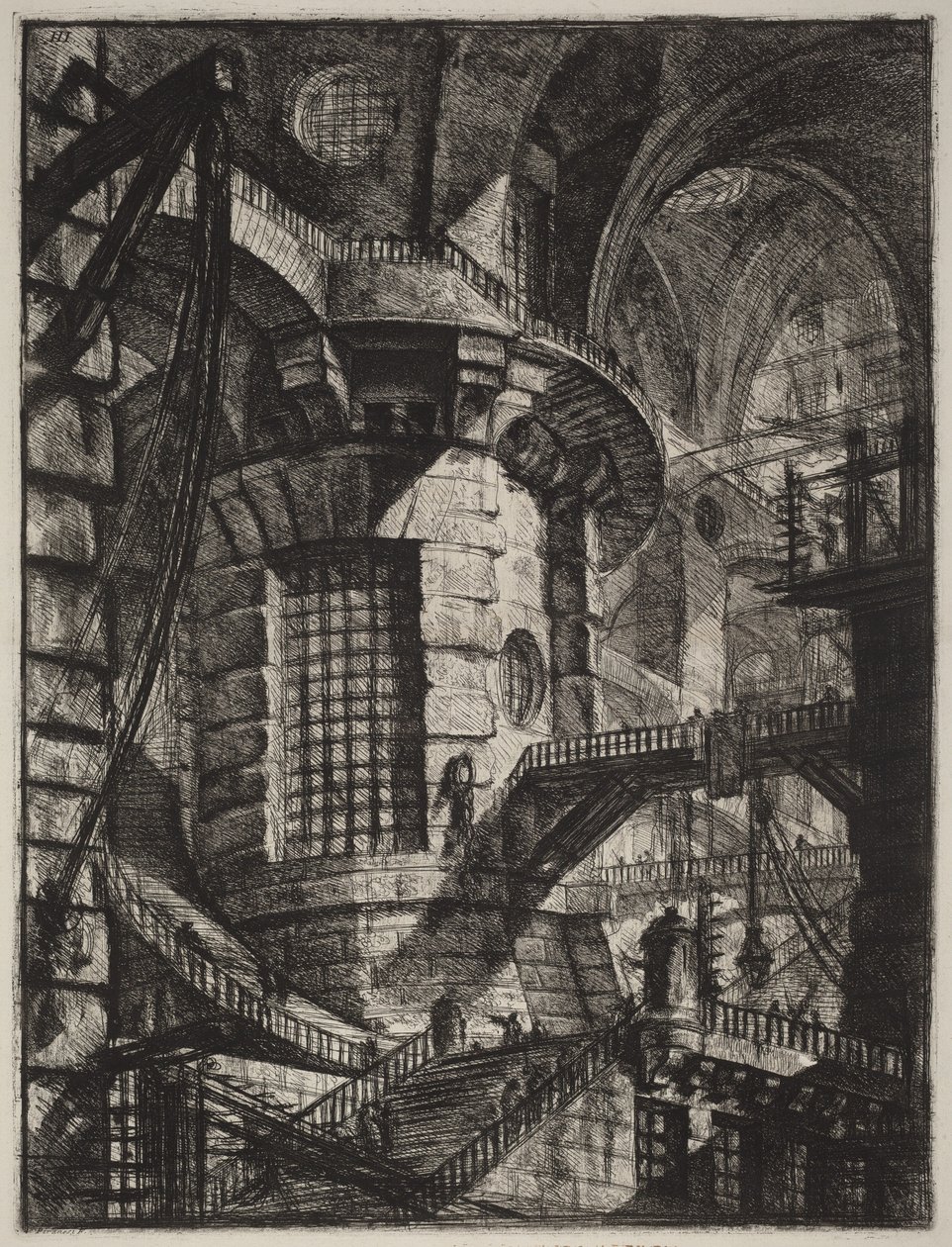 La tour ronde - Giovanni Battista Piranesi