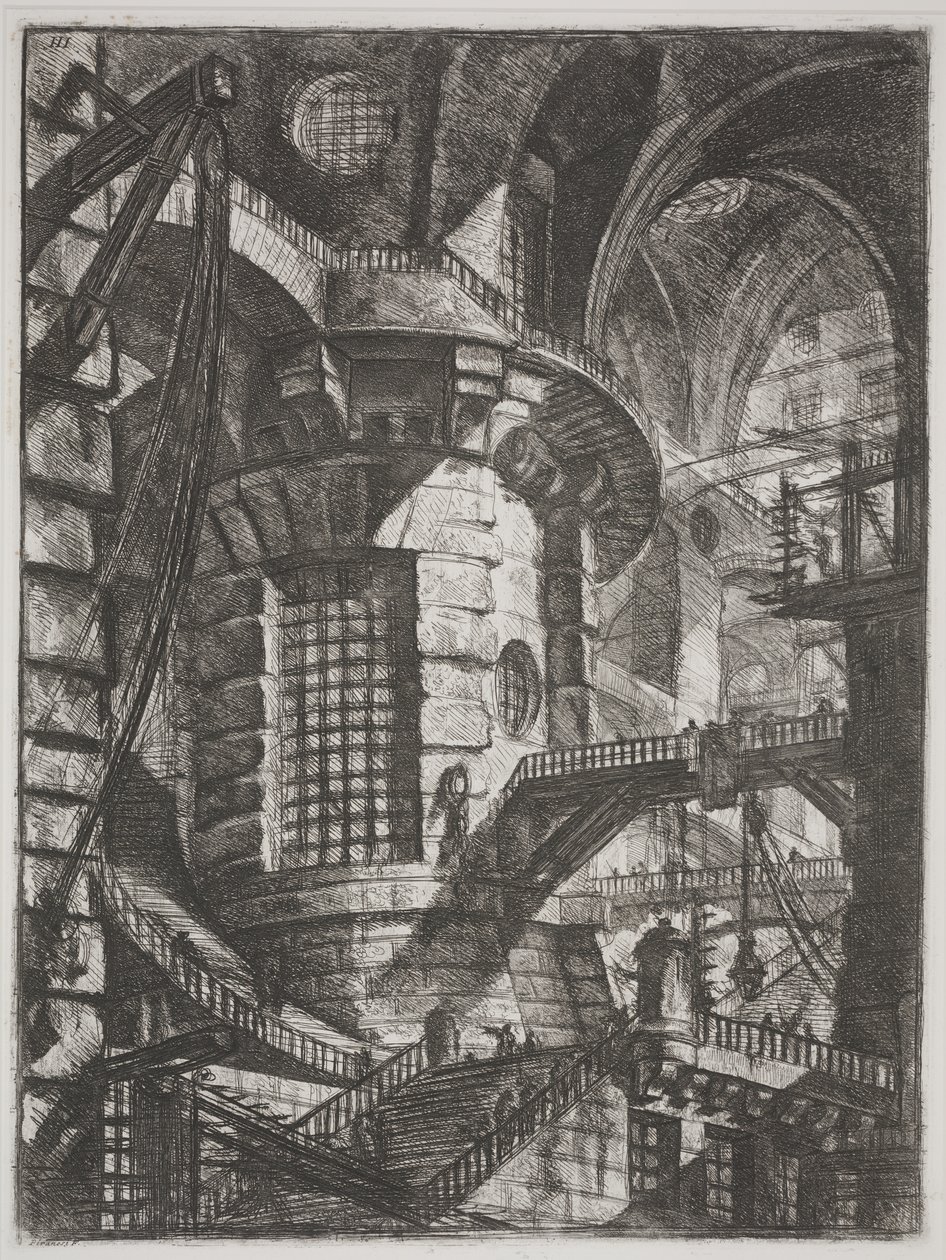 La Tour Ronde, c.1761 - Giovanni Battista Piranesi
