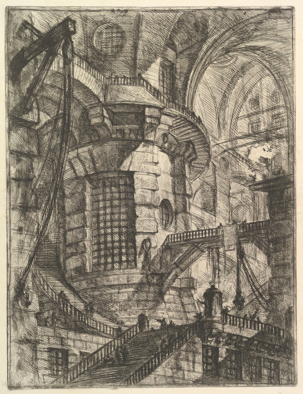 La Tour Ronde, des Carceri d