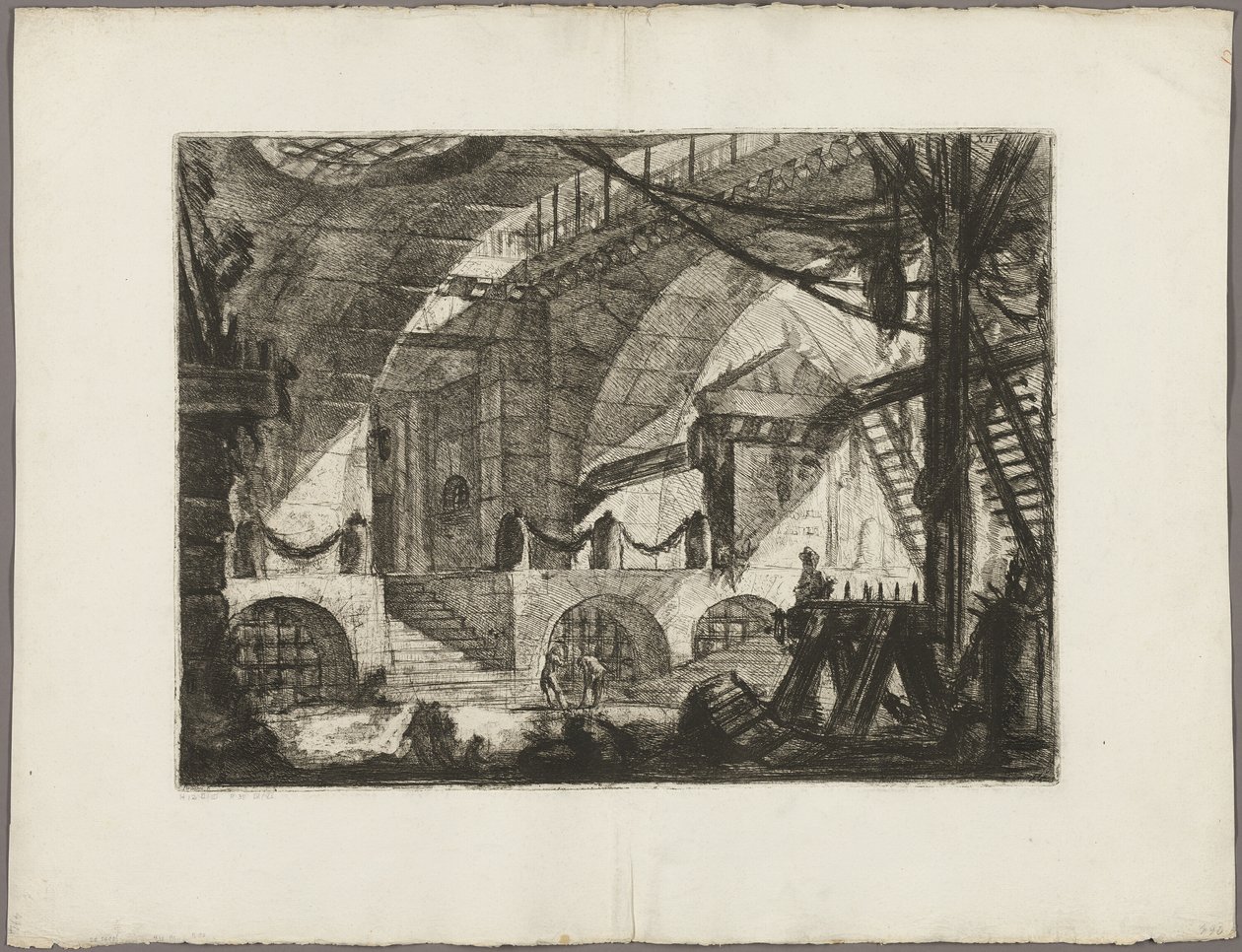 Le Chevalet, planche 12 des Prisons imaginaires - Giovanni Battista Piranesi