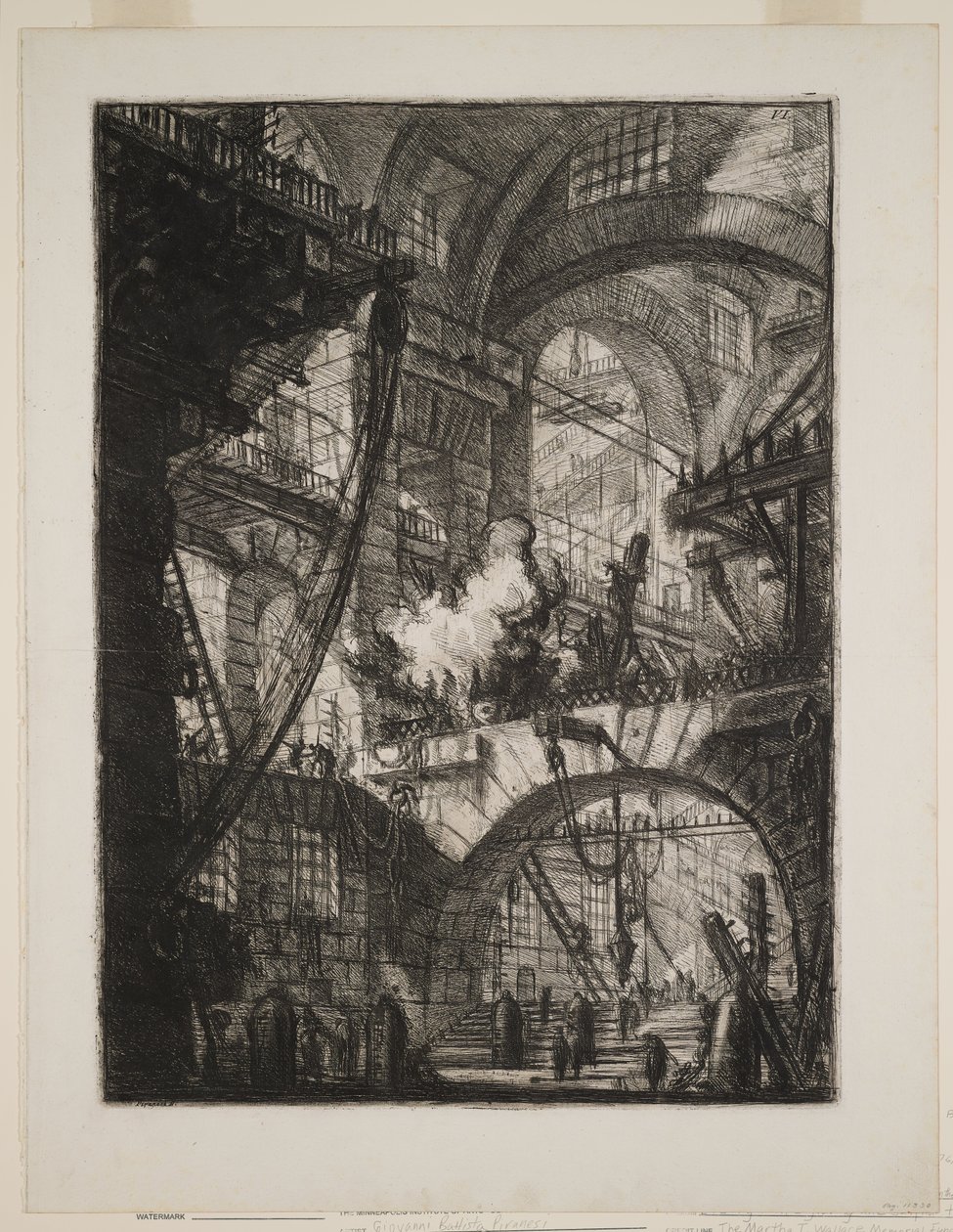 Le feu fumant - Giovanni Battista Piranesi
