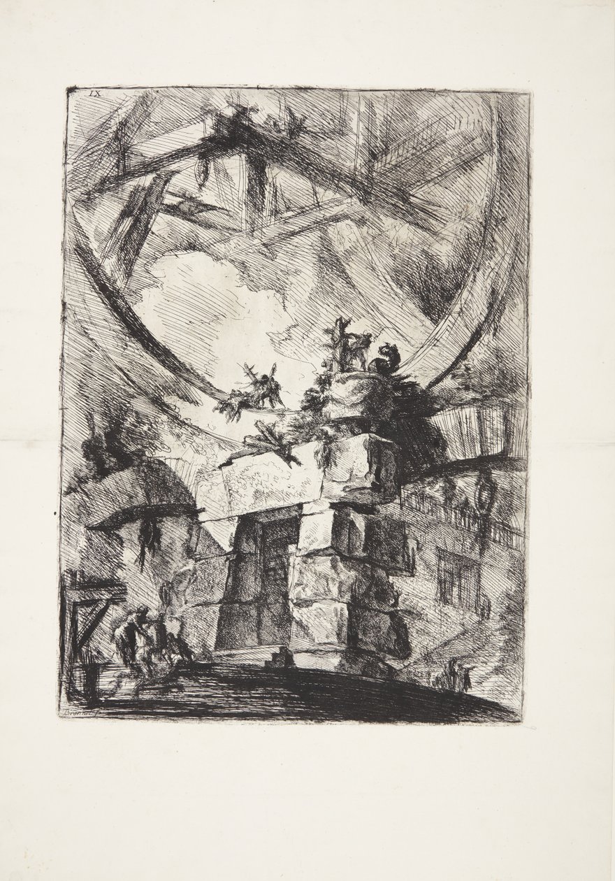 La grande roue - Giovanni-Battista Piranesi