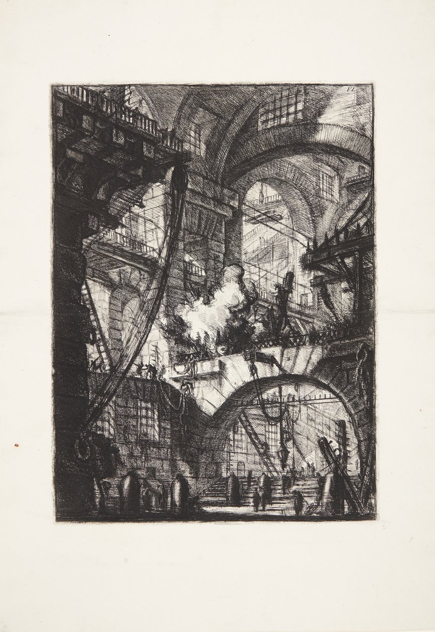 Le feu fumant - Giovanni Battista Piranesi
