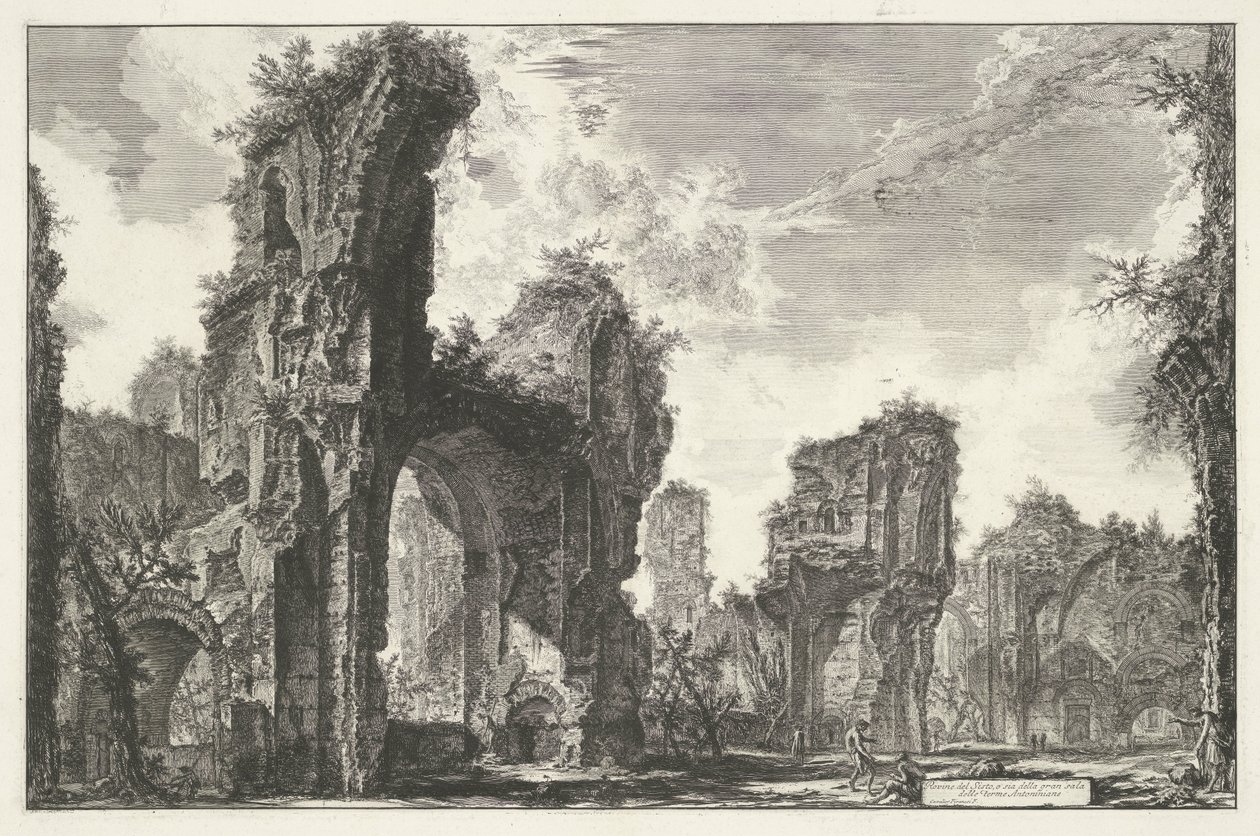 Thermes de Caracalla à Rome - Giovanni Battista Piranesi