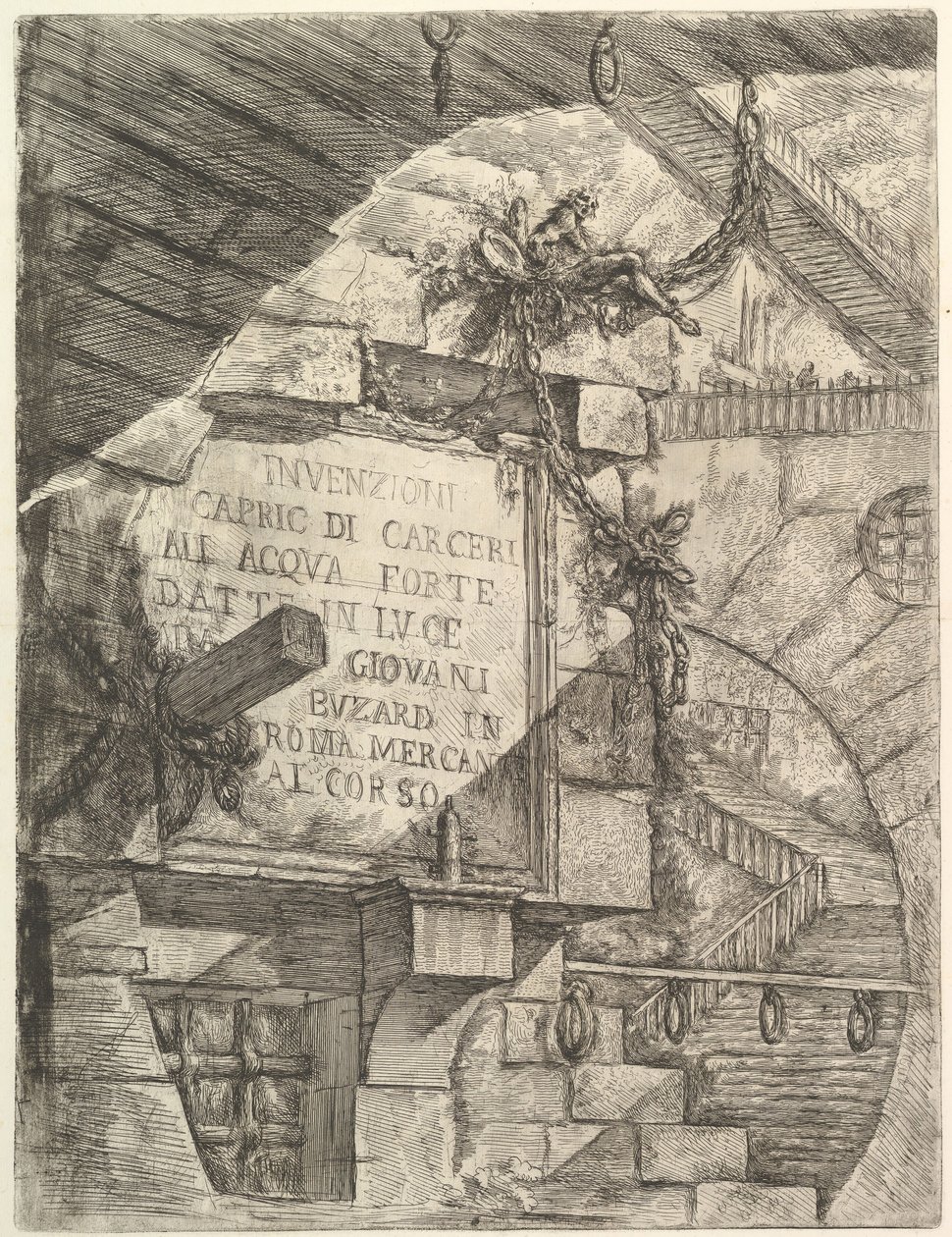 Page de titre, de Carceri d