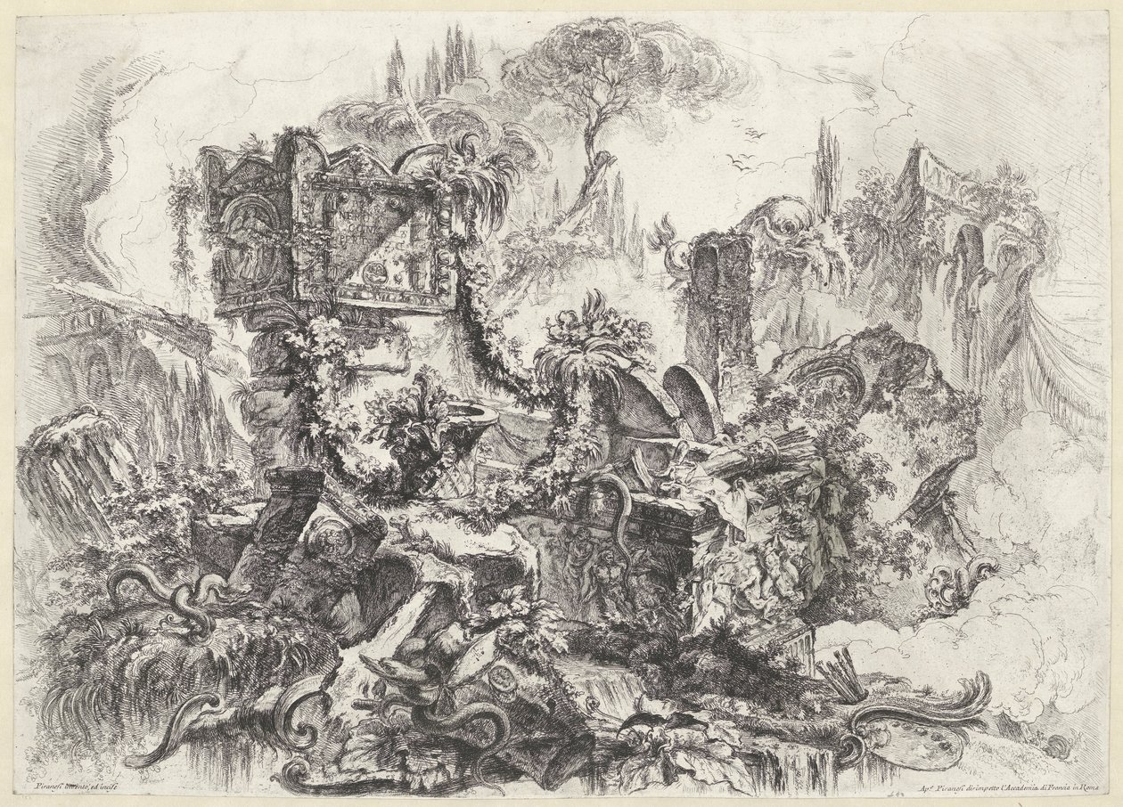 Tombe de Néron - Giovanni Battista Piranesi