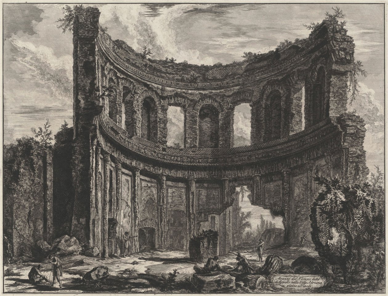 Vestiges du prétendu temple d
