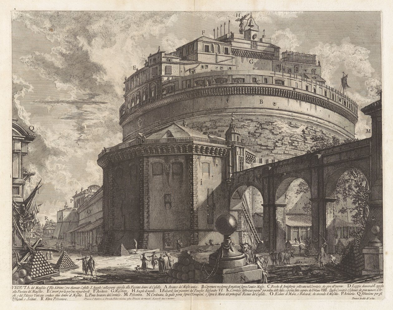 Vue du mausolée de l