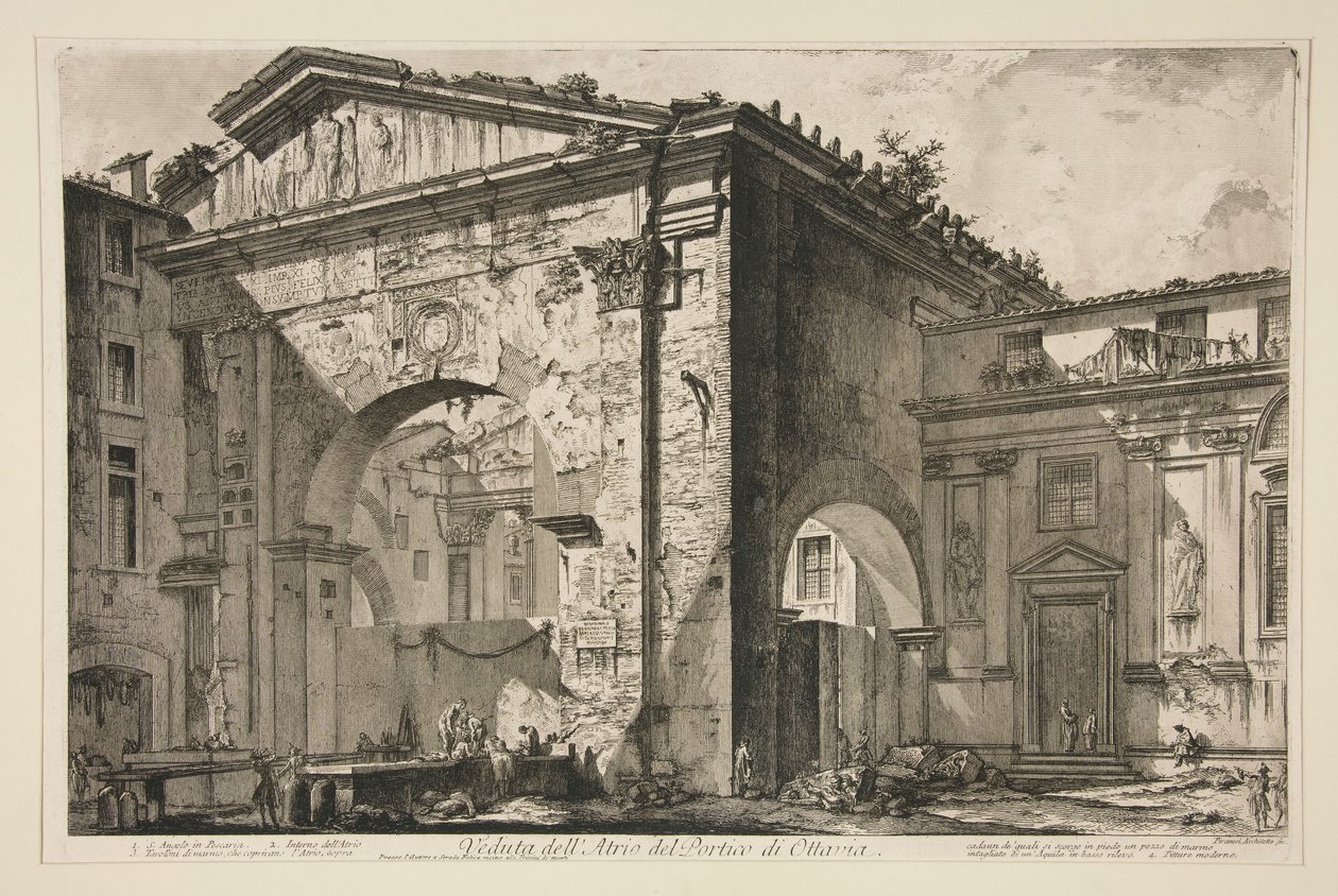 Veduta dell - Giovanni Battista Piranesi