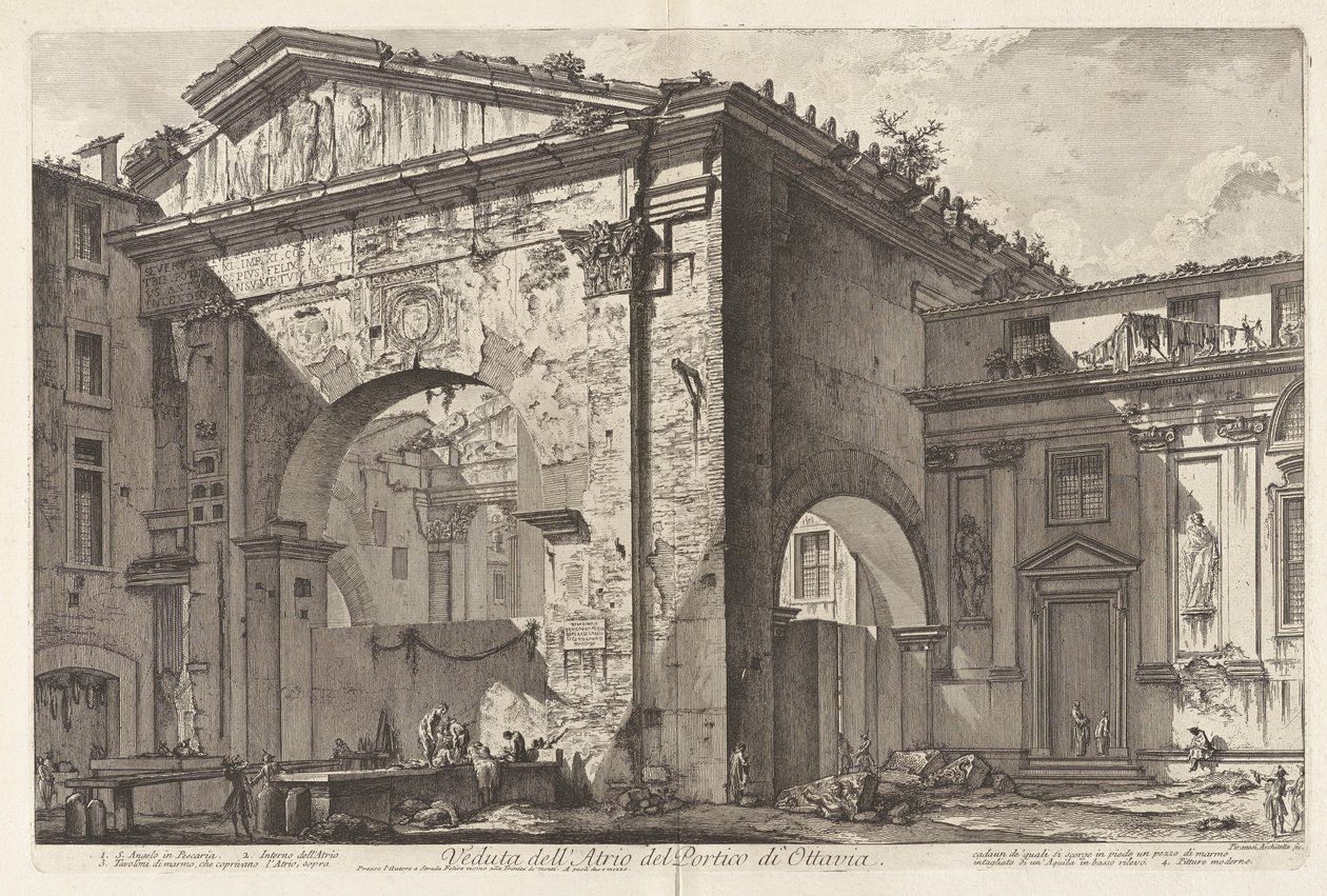 Veduta dell - Giovanni Battista Piranesi