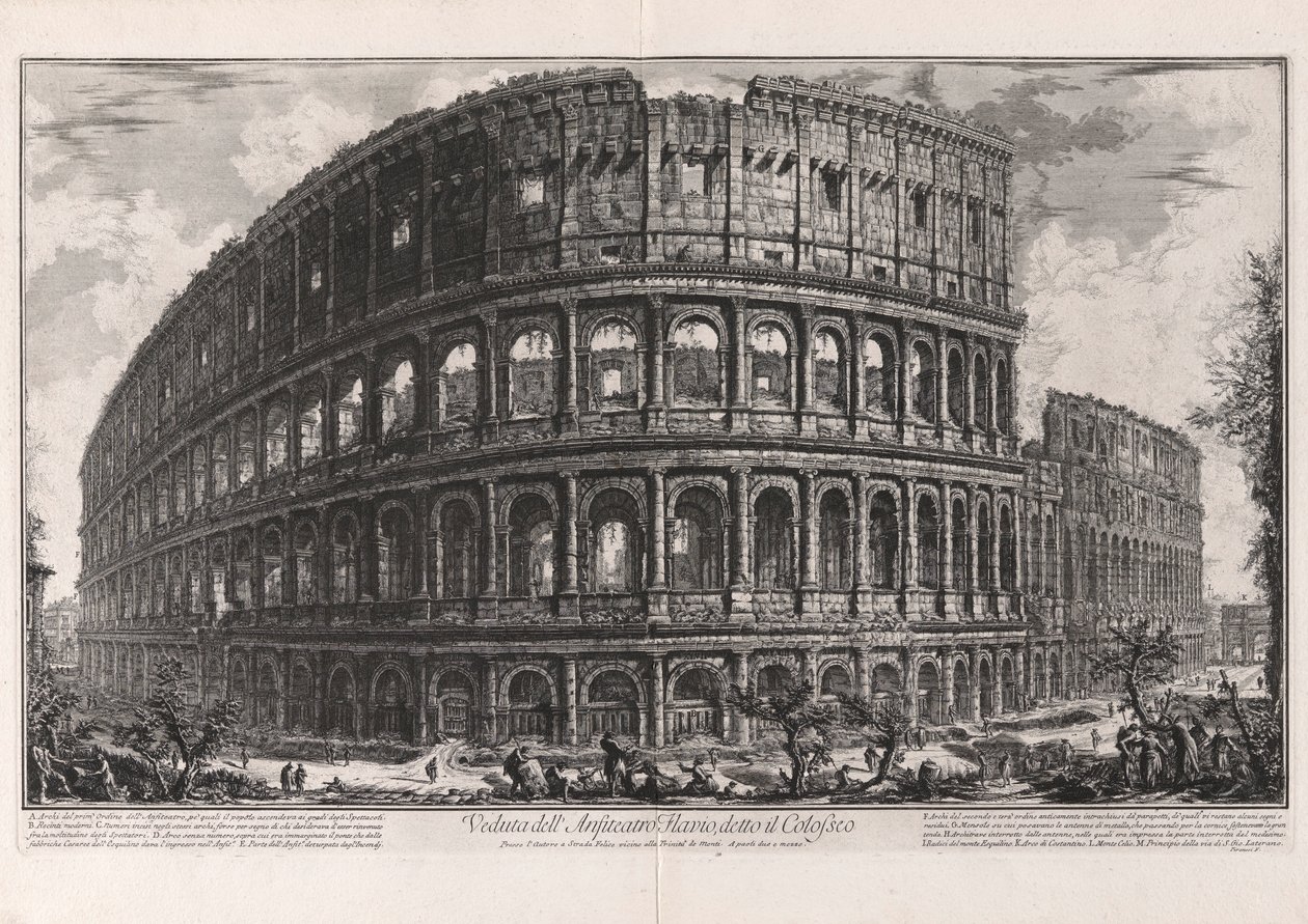 Veduta dell - Giovanni Battista Piranesi