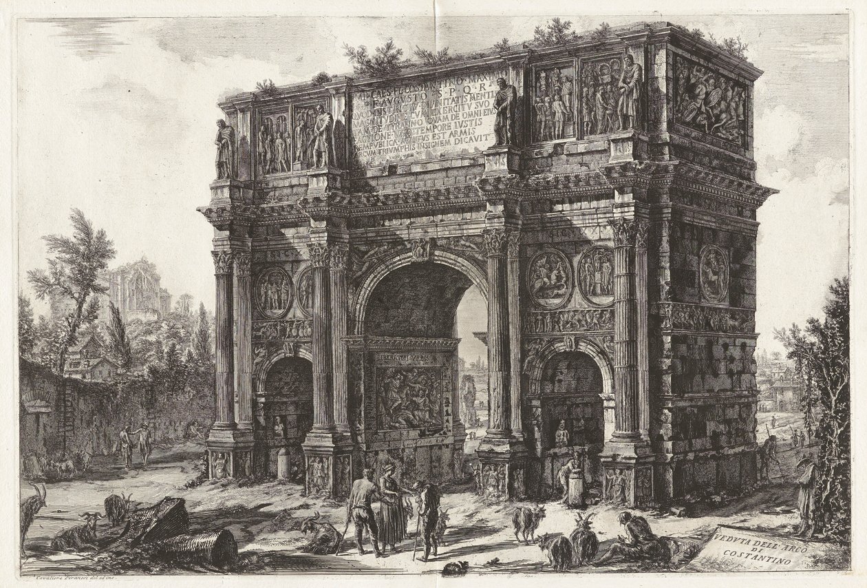Veduta dell - Giovanni Battista Piranesi