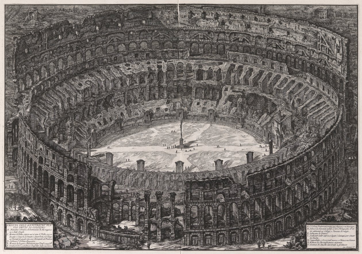 Veduta dell - Giovanni-Battista Piranesi