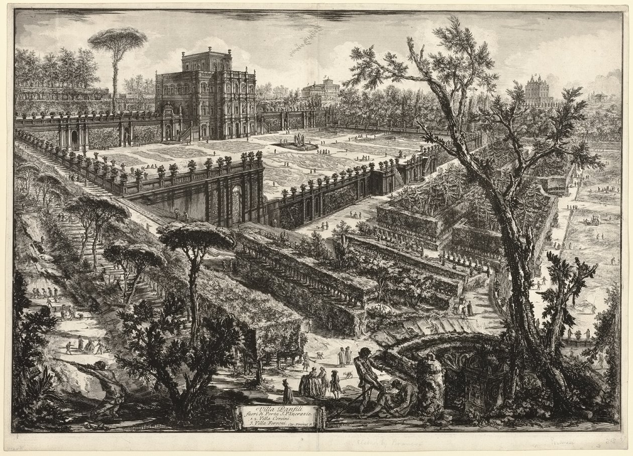 Villa Pamphili à l