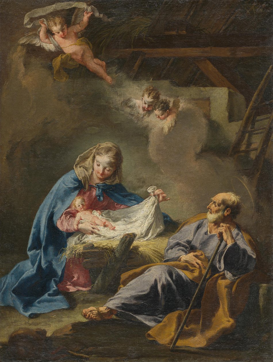 La Nativité du Christ - Giovanni Battista Pittoni