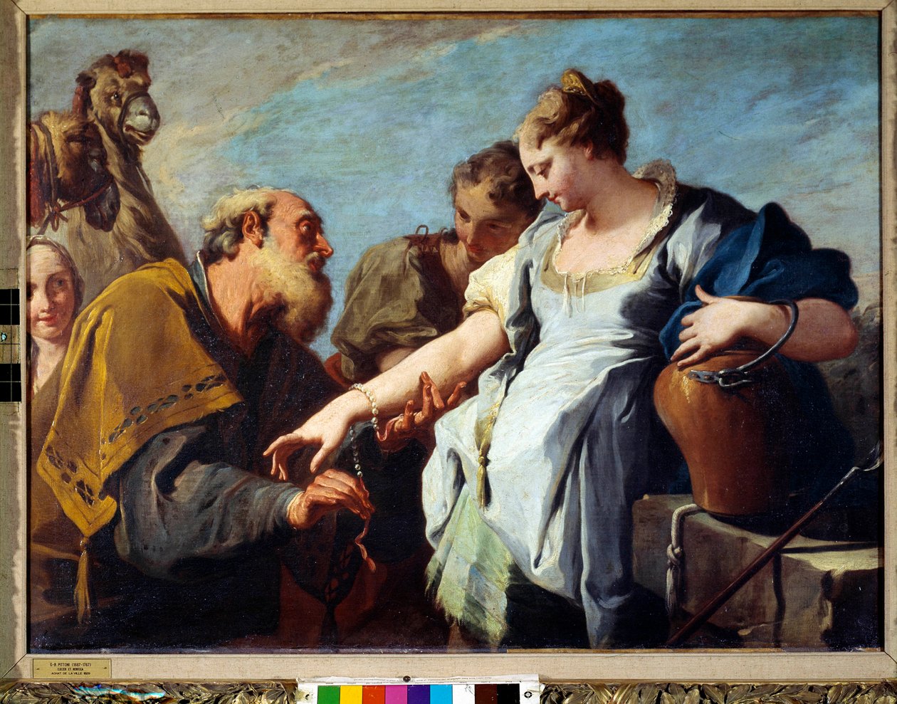 Éliézer et Rebecca - Giovanni Battista Pittoni