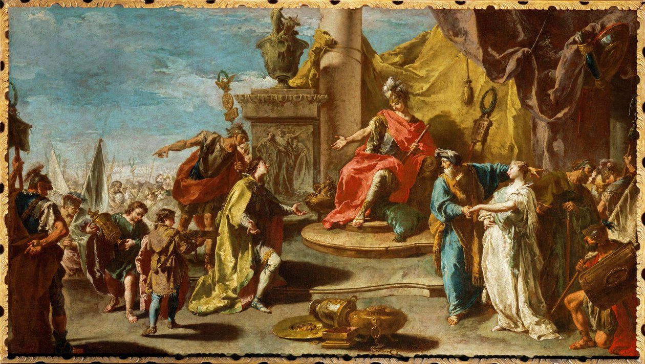 La continence de Scipion - The continence of Scipio … - Giovanni Battista Pittoni