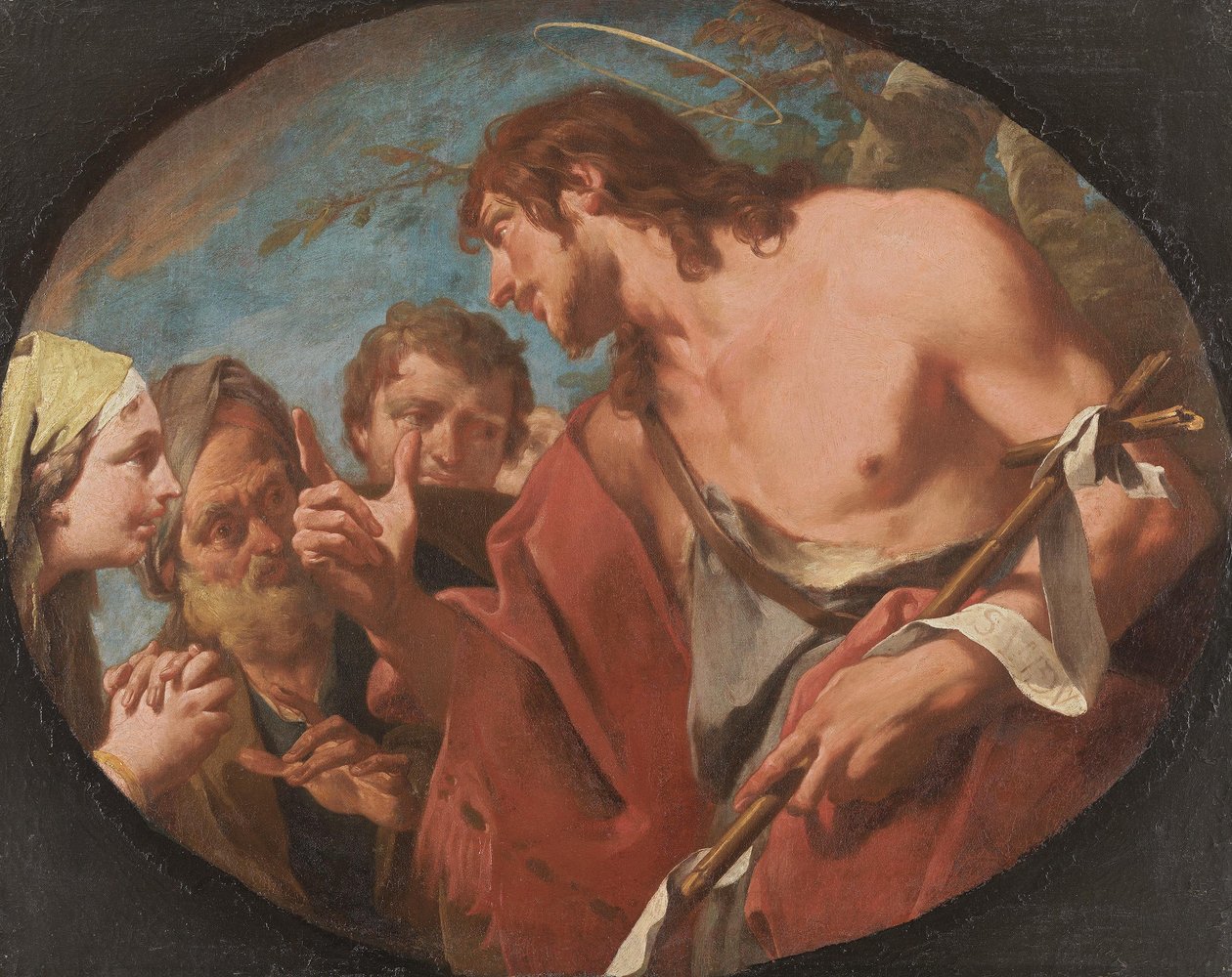 Predigt Johannes des Täufers - Giovanni Battista Pittoni