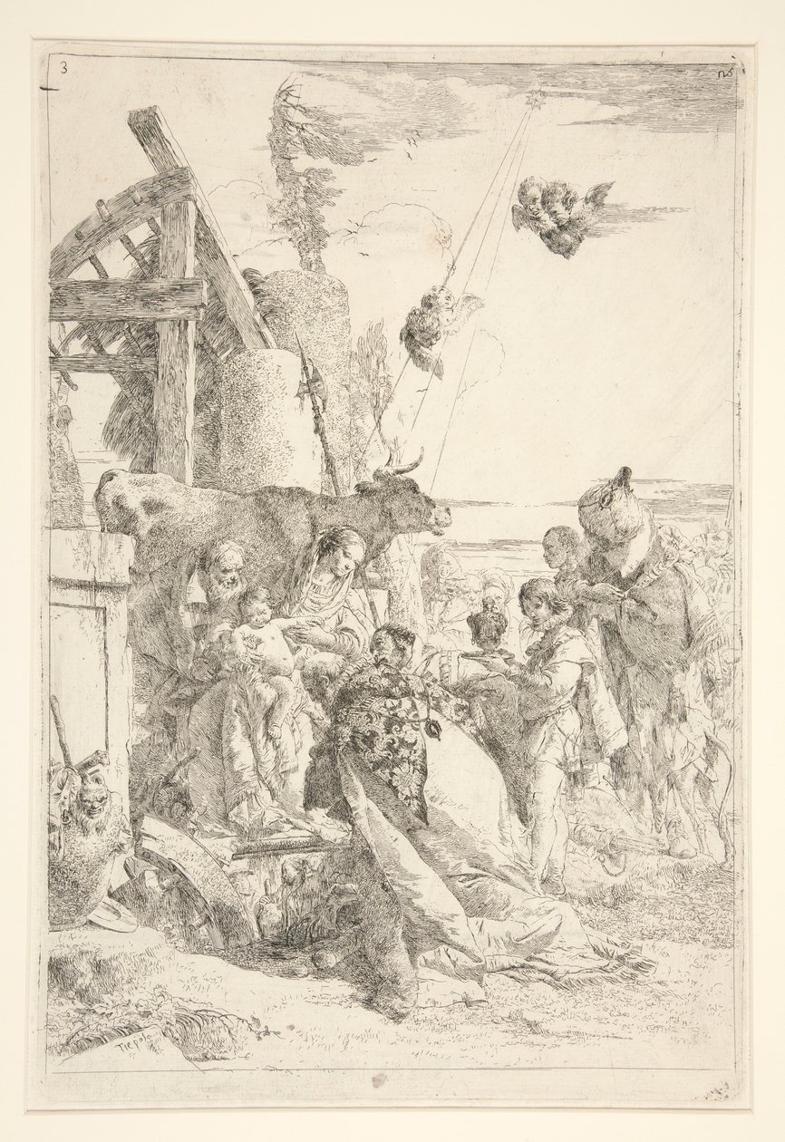 Adoration des Mages - Giovanni Battista Tiepolo
