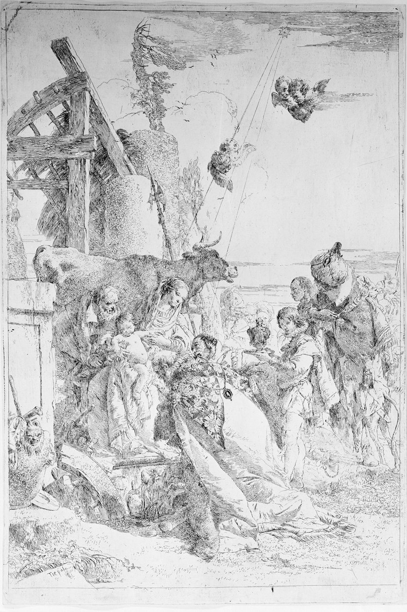 Adoration des mages - Giovanni Battista Tiepolo