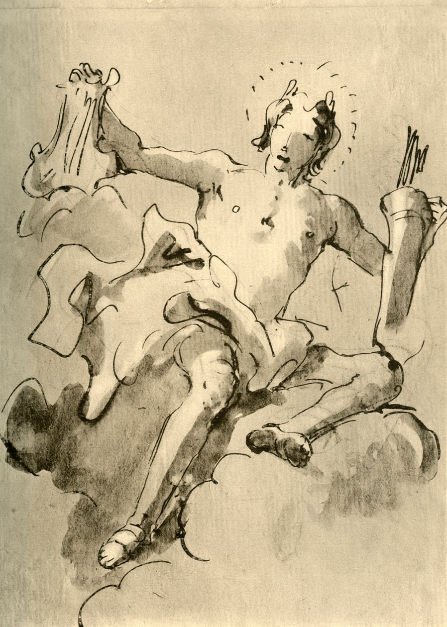 Apollon, vers 1757, 1928 - Giovanni Battista Tiepolo