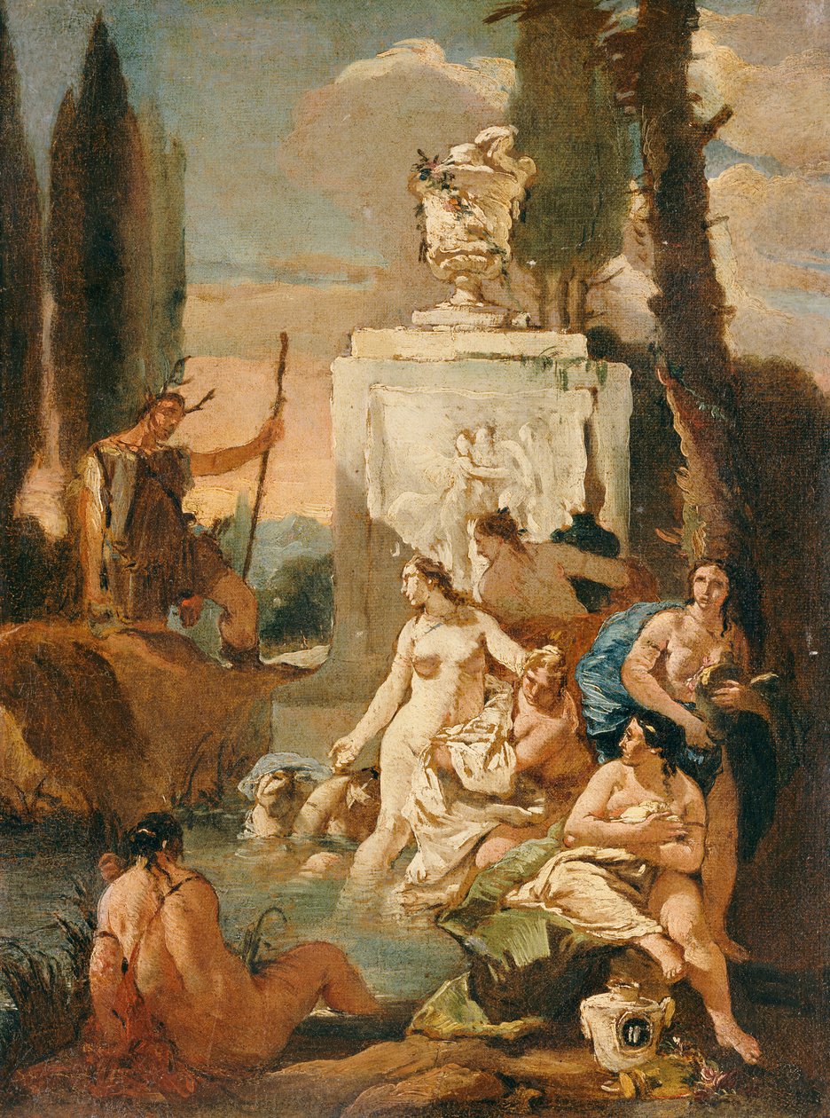 Diane et Actéon - Giovanni Battista Tiepolo