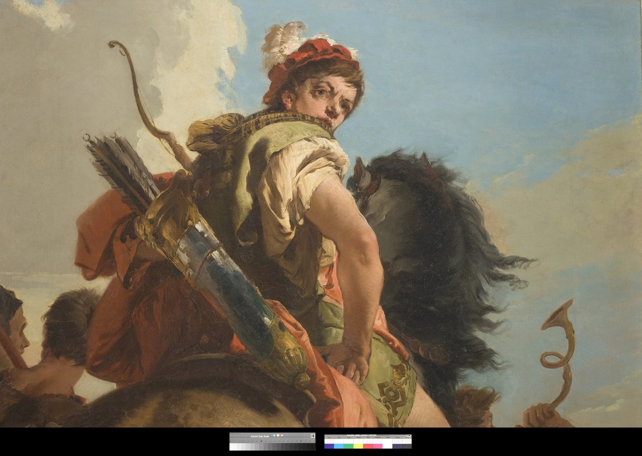 Chasseur à cheval, 1718-30 - Giovanni Battista Tiepolo