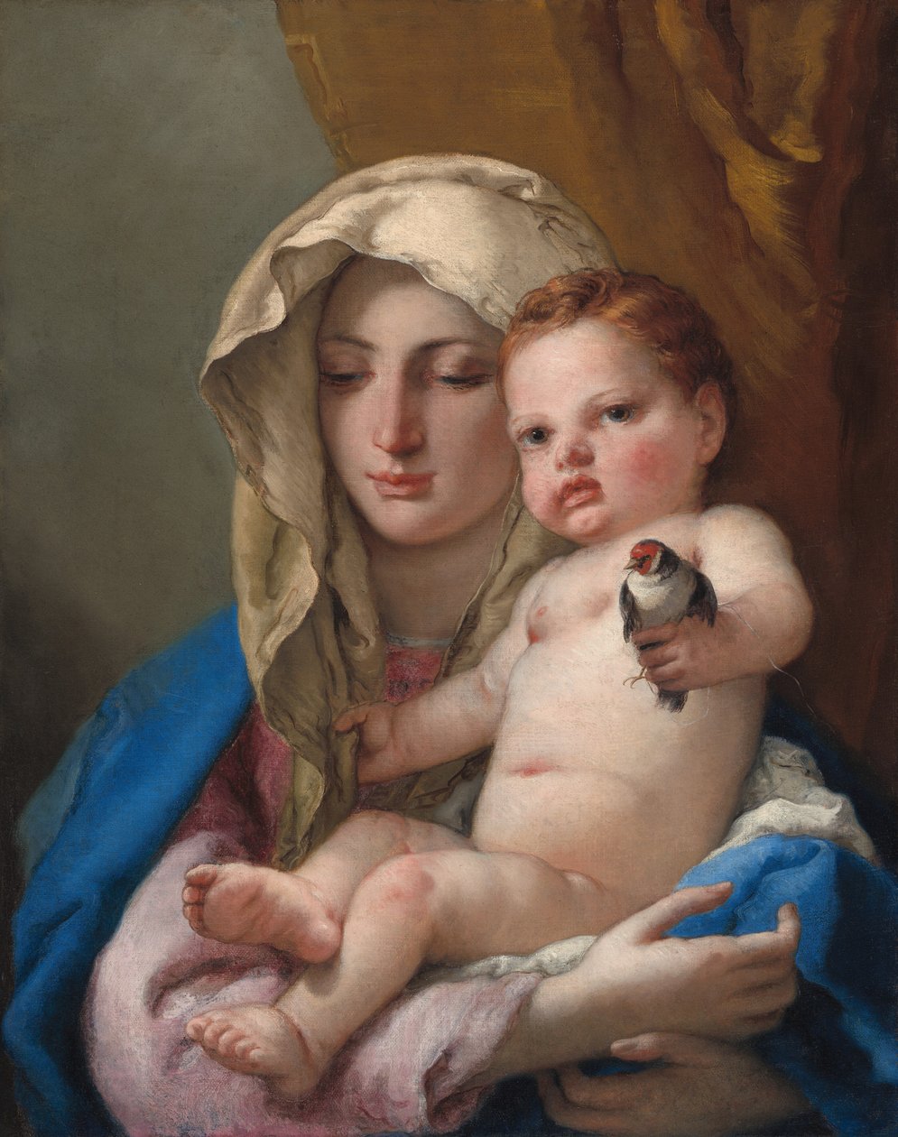 Madone au chardonneret - Giovanni Battista Tiepolo