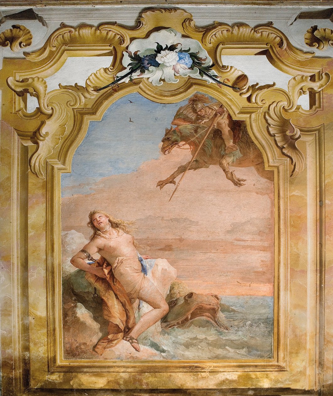 Ruggero libérant Angélique, de la Salle de l