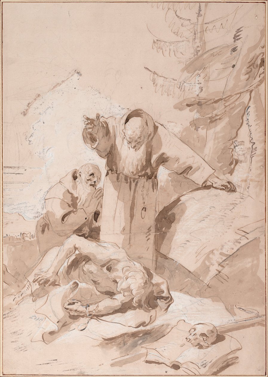 Saint Fidelis de Sigmarigen et Saint Joseph de Leonessa - Giovanni Battista Tiepolo