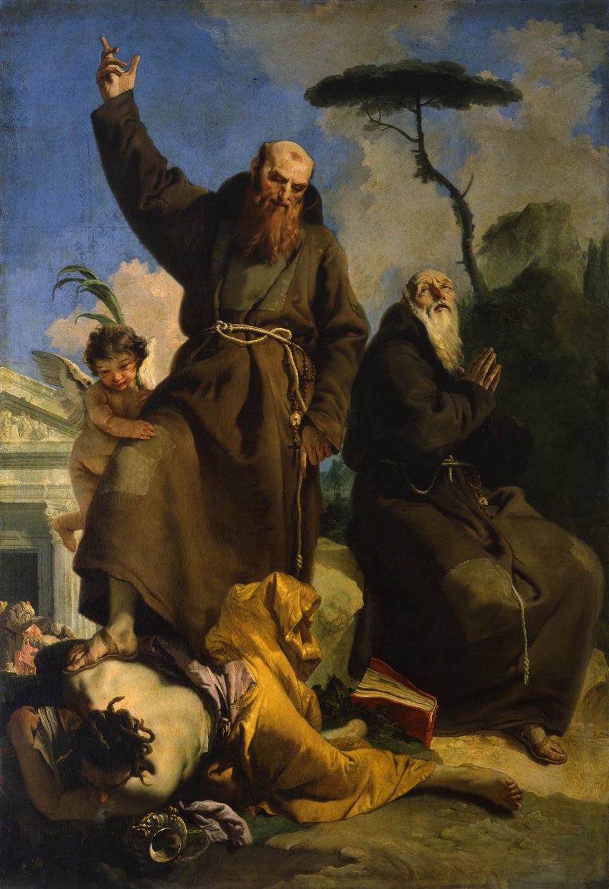 Saint Fidelis de Sigmaringen et Saint Joseph de Leonessa - Giovanni Battista Tiepolo