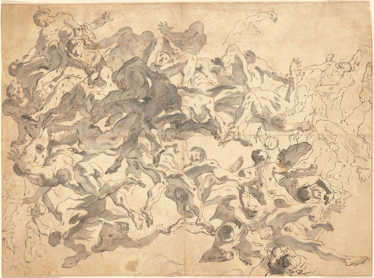 La chute des anges rebelles - Giovanni Battista Tiepolo
