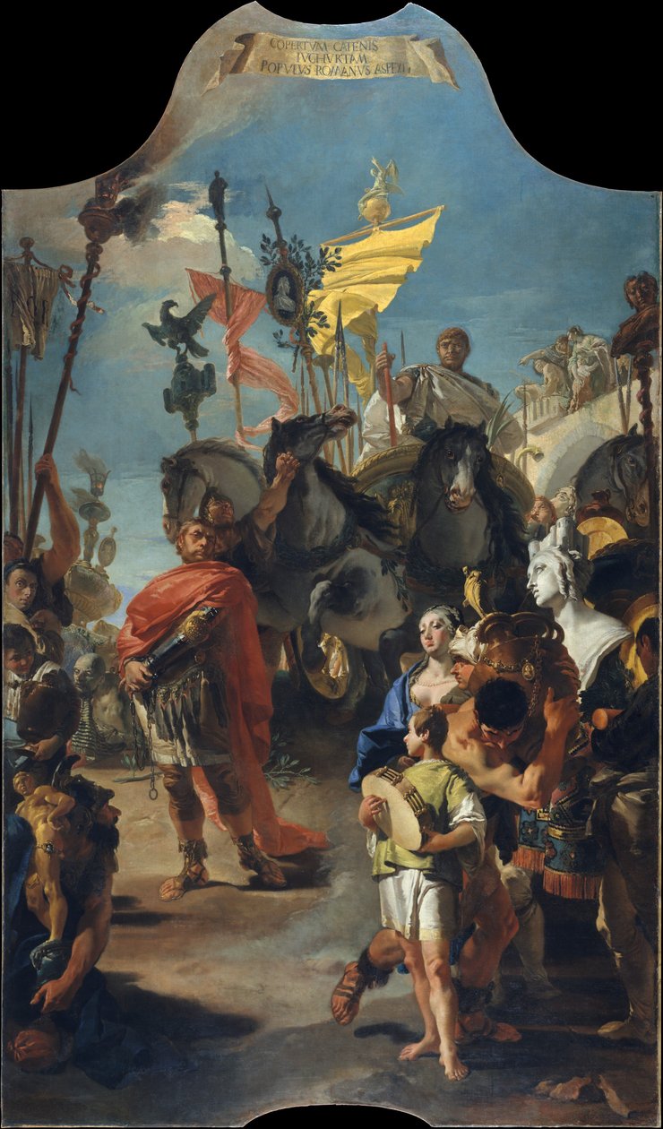 Le triomphe de Marius - Giovanni Battista Tiepolo