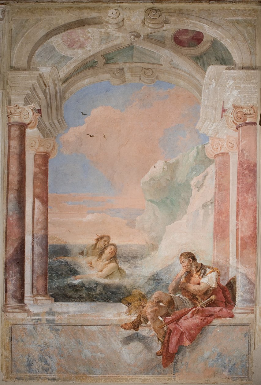 Thétis consolant son fils Achille, de la Salle de l