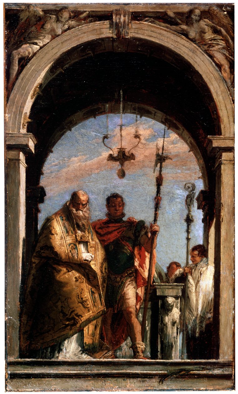 Deux saints, 1740-1745 - Giovanni Battista Tiepolo