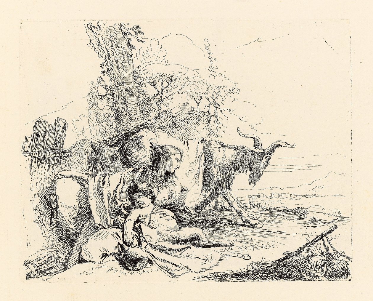Vari Capricci, avant 1750 - Giovanni Battista Tiepolo