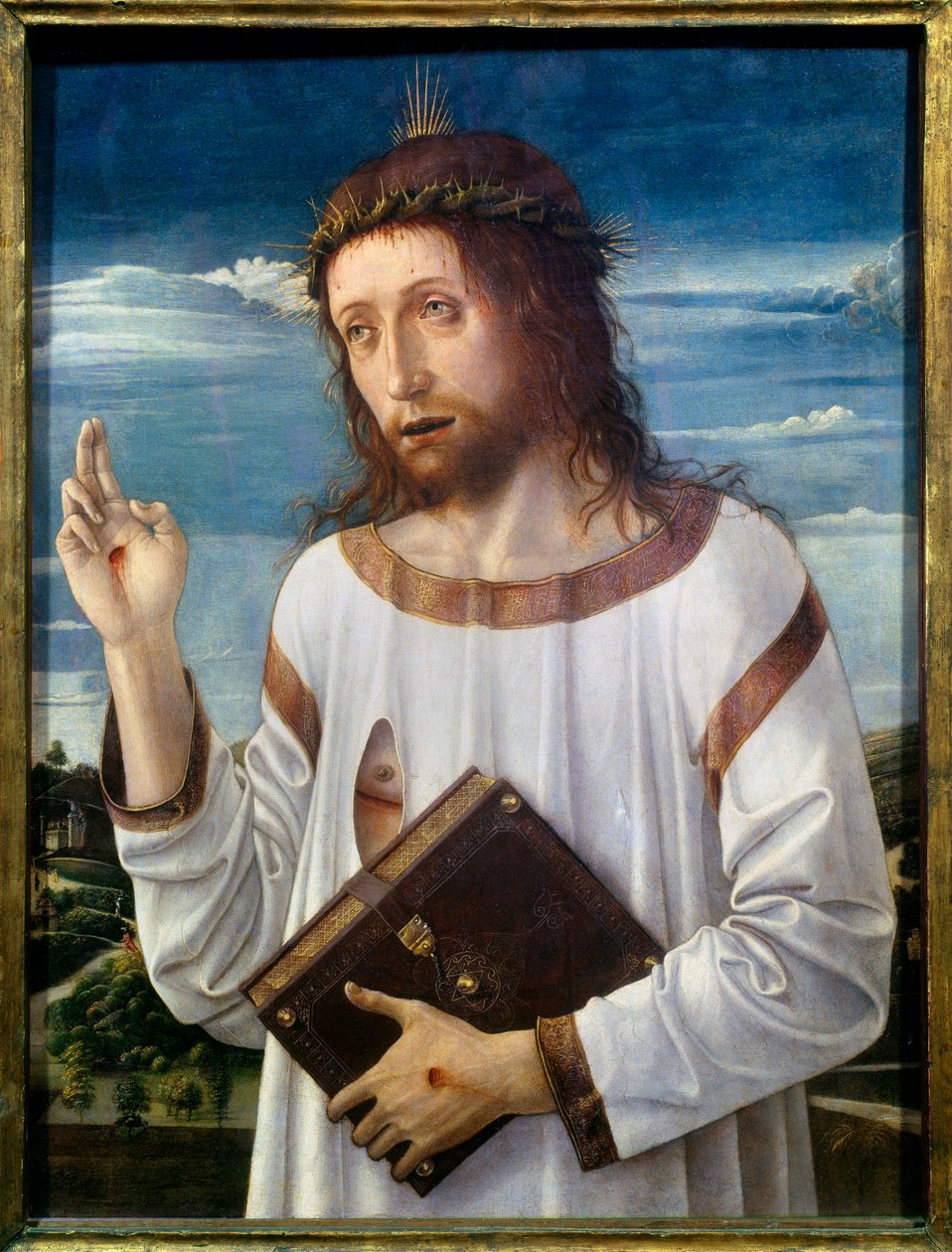Christ bénissant - Giovanni Bellini