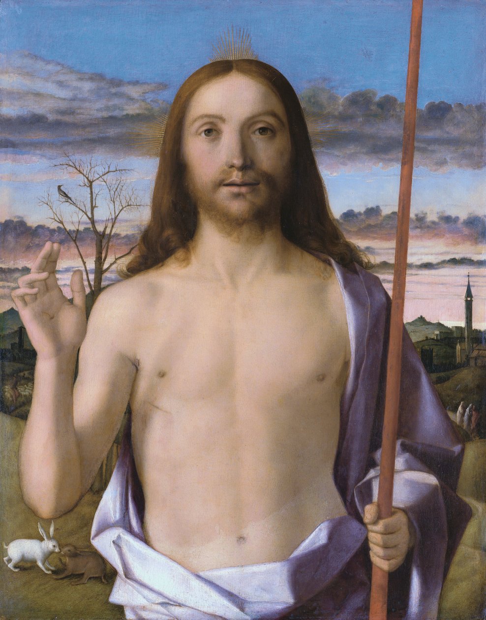 Bénédiction du Christ - Giovanni Bellini