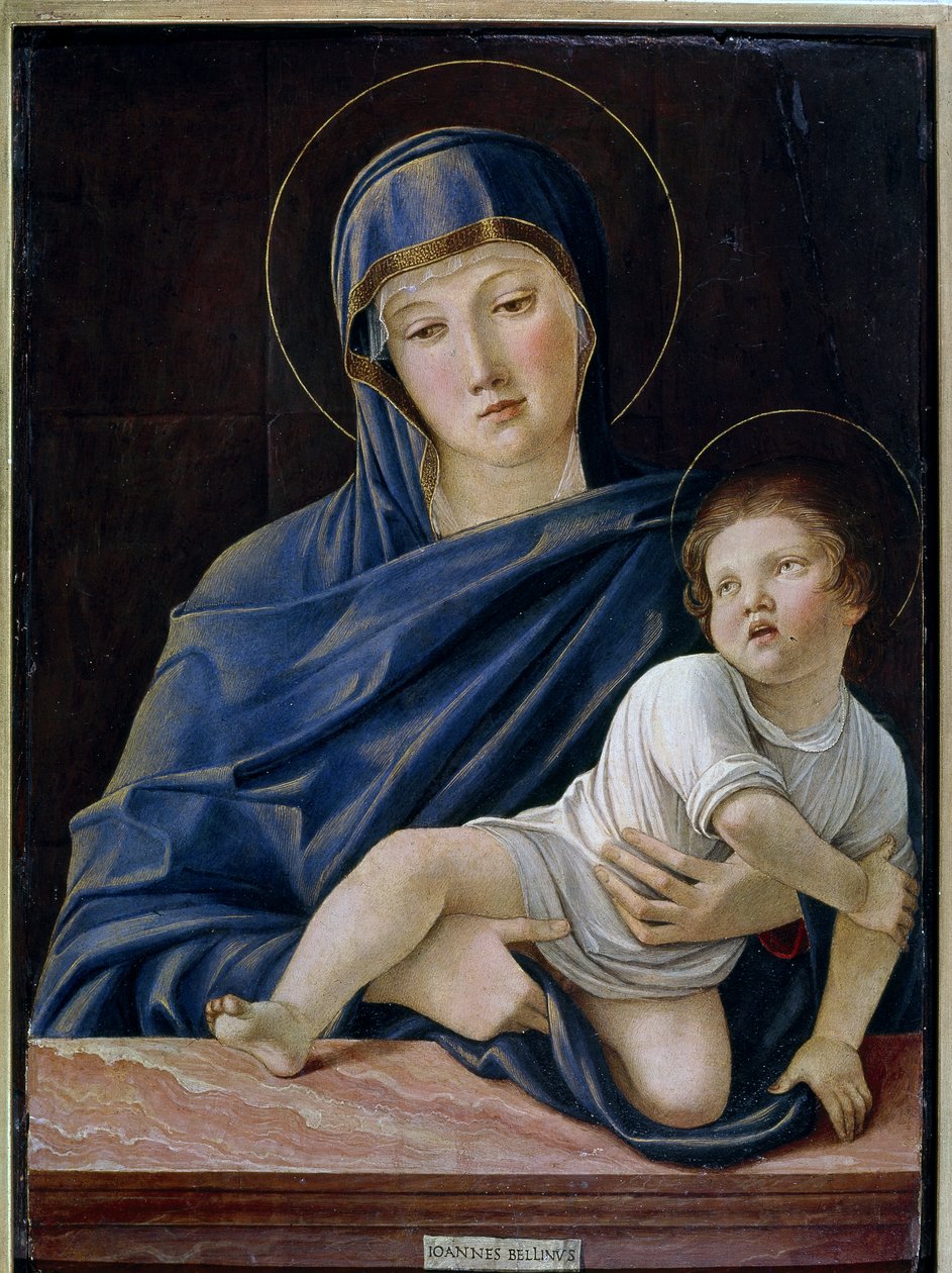 Notre-Dame Lochis. Madone et Enfant - Giovanni Bellini