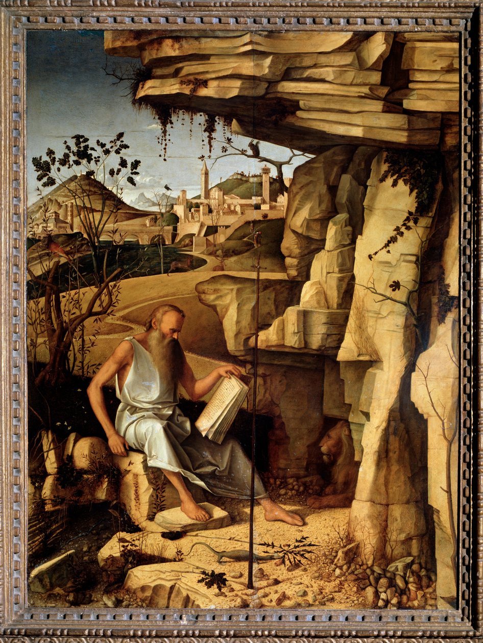 Saint Jérôme dans le désert - Giovanni Bellini
