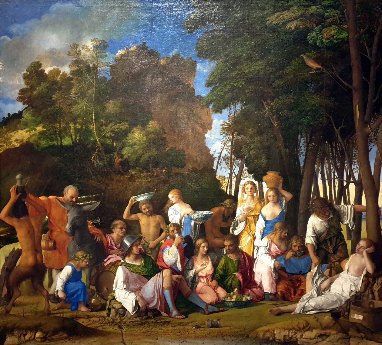 Le festin des dieux - Giovanni Bellini