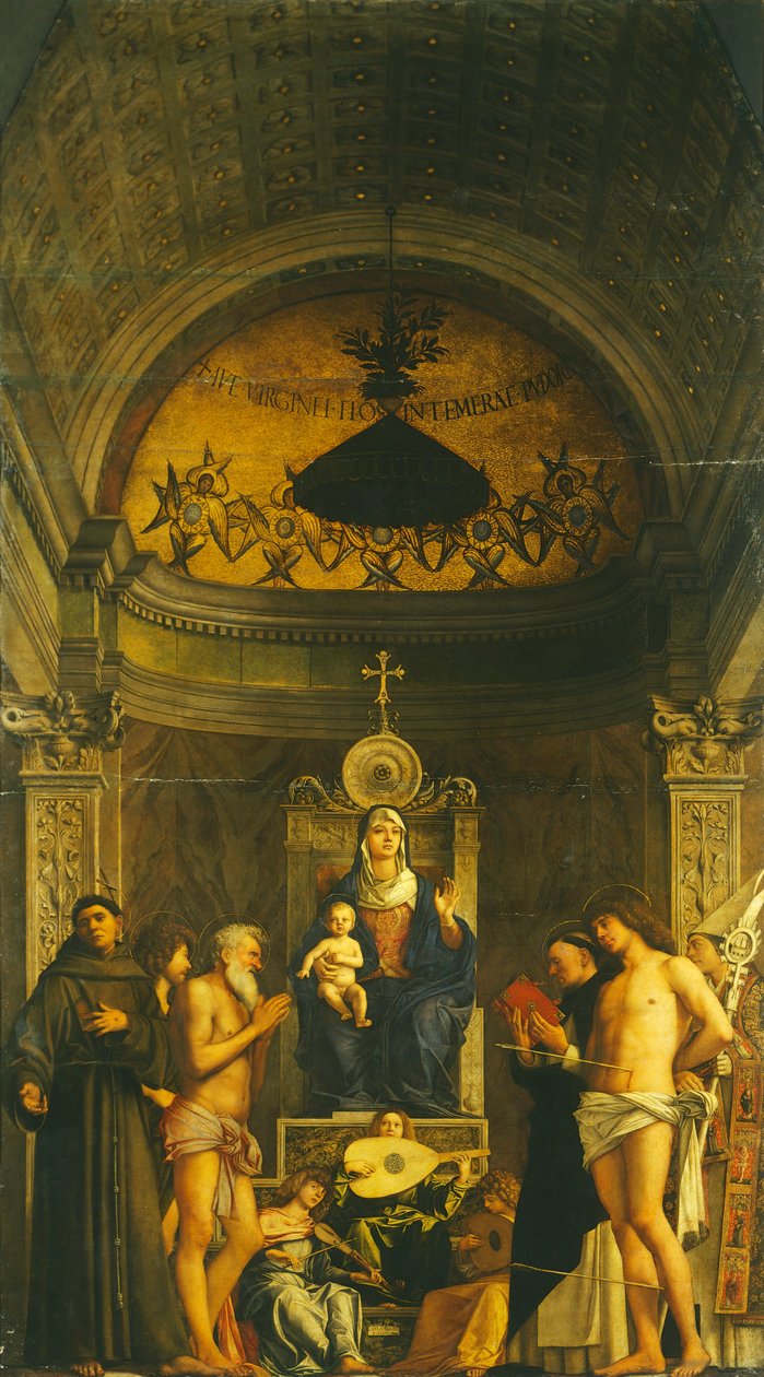 Le Retable de San Giobbe - Giovanni Bellini