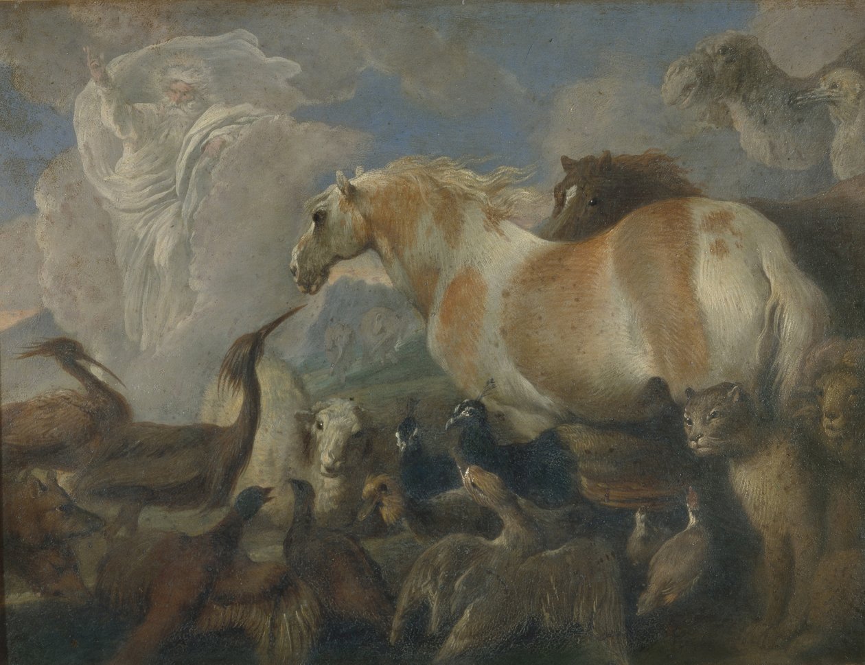 La Création, milieu du 17e siècle - Giovanni Benedetto Castiglione