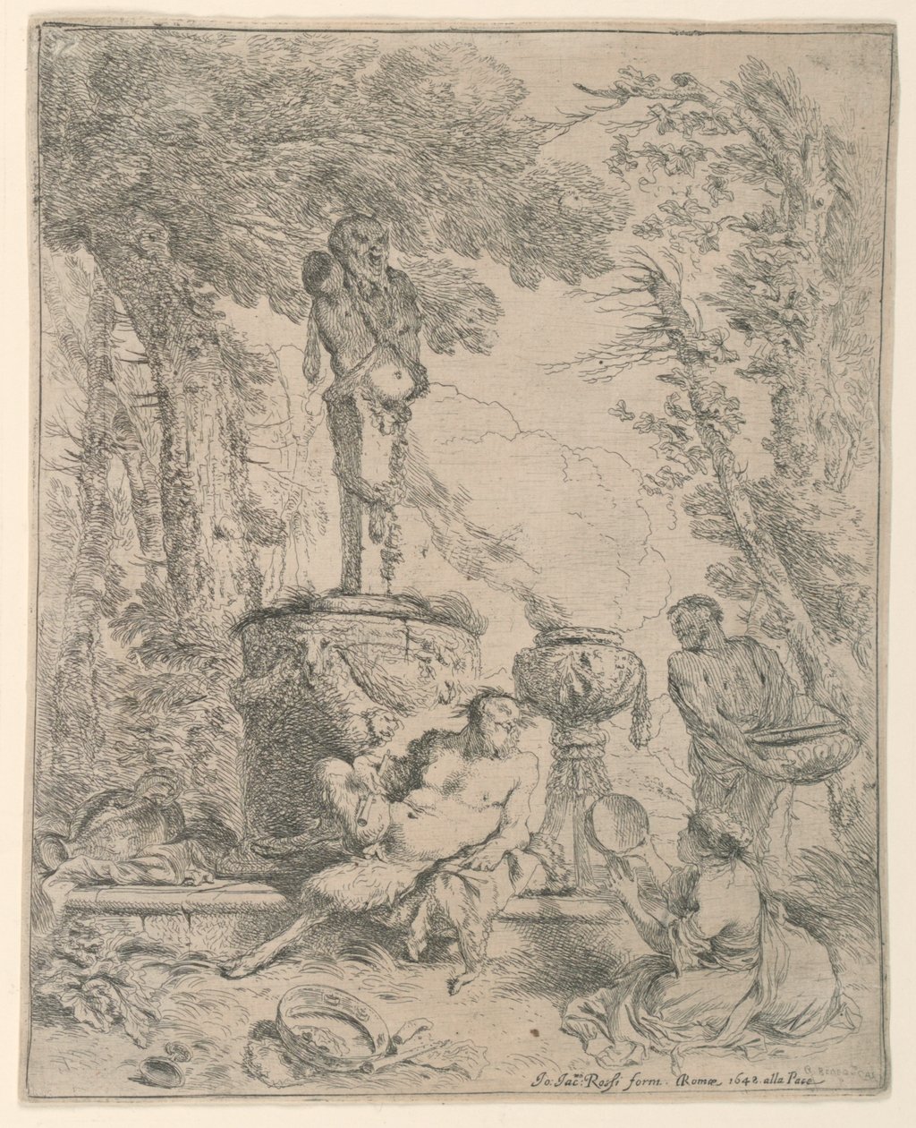 Le festival de Pan - Giovanni Benedetto Castiglione