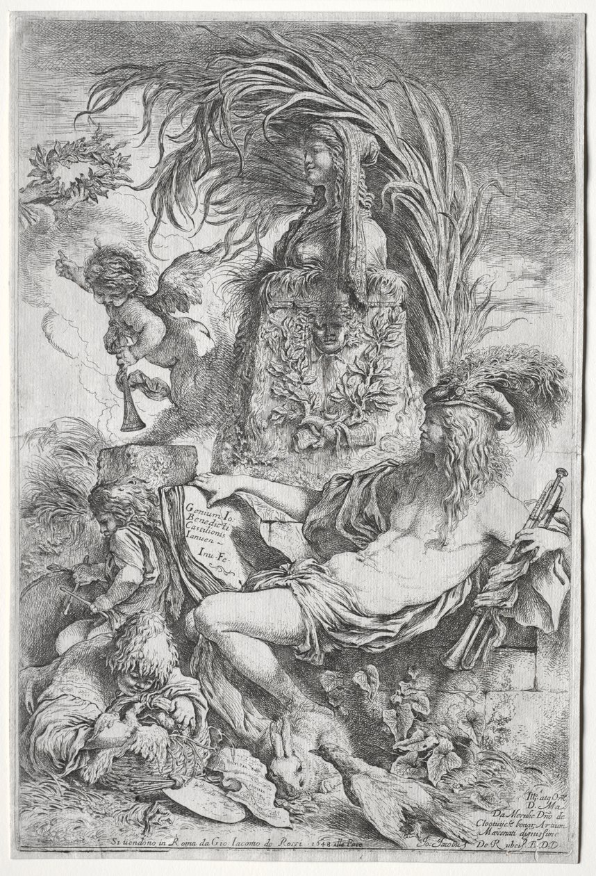 Le Génie de Castiglione - Giovanni Benedetto Castiglione