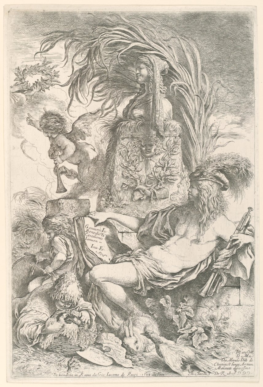 Le Génie du peintre - Giovanni Benedetto Castiglione